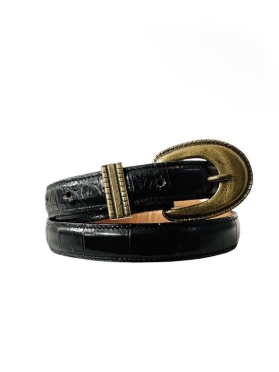 Joan & David Vintage Leather Embossed Gator/Croc main image 6